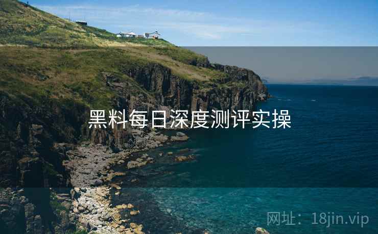 黑料每日深度测评实操  第1张