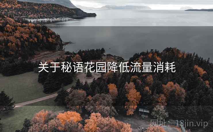 关于秘语花园降低流量消耗  第2张