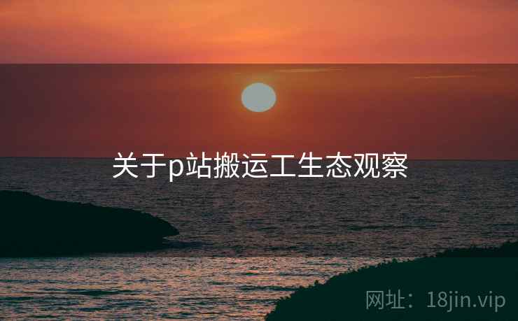 关于p站搬运工生态观察  第1张
