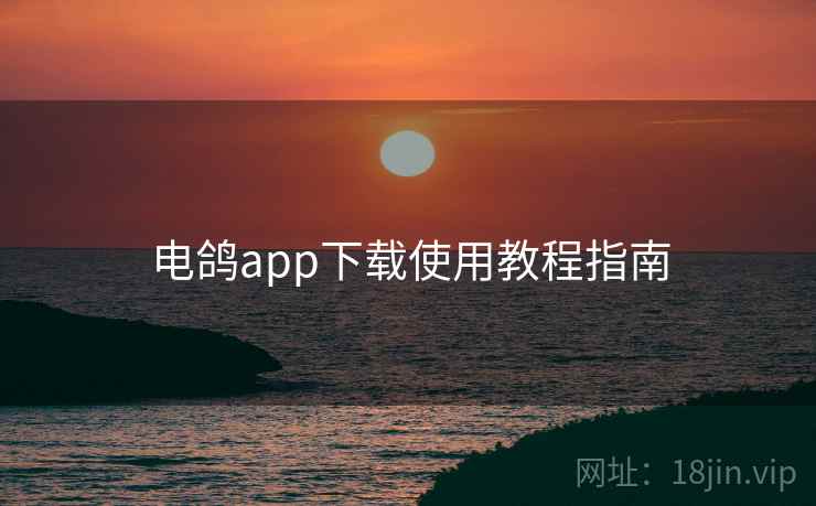 电鸽app下载使用教程指南  第2张